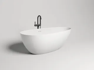 Ванна из искусственного камня Salini Paola In S-Stone 101612SM 172x82см белый матовый