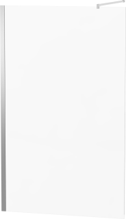 Душевая перегородка DIWO Орёл 120 см, профиль хром матовый