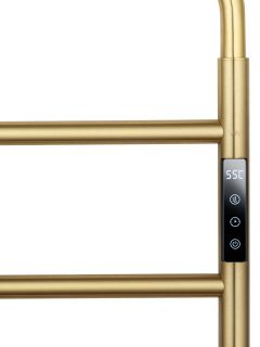 Полотенцесушитель электрический Wonzon & Woghand Wismar WW-AL201-BG 47x64 см брашированное золото