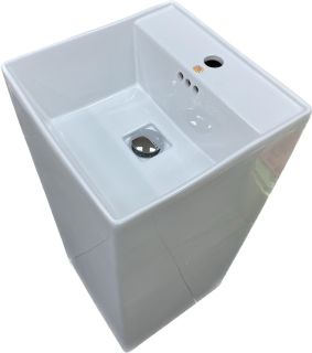 Раковина напольная Laguraty 883 B 41x85см белый