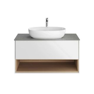 Тумба под раковину Kerama Marazzi Plaza Modern PLB.M.100.1\WHT.V 100 см белый
