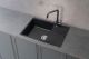 Кухонная мойка Ulgran Quartz Prima 700-07 уголь