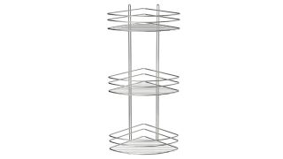 Полка Fixsen угловая трехэтажная цвет серый (FX-710-3)