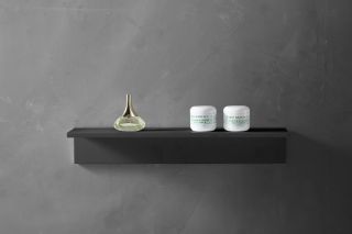 Полочка для ванной комнаты ABBER Stein AS1654MB 60см чёрный матовый