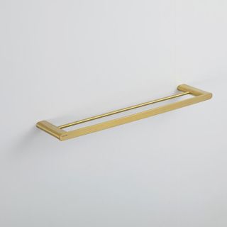 Полотенцедержатель двойной Gappo G30909-3 60 см золотой сатин