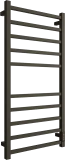 Полотенцесушитель электрический EWRIKA Пенелопа L 100х50, черный матовый