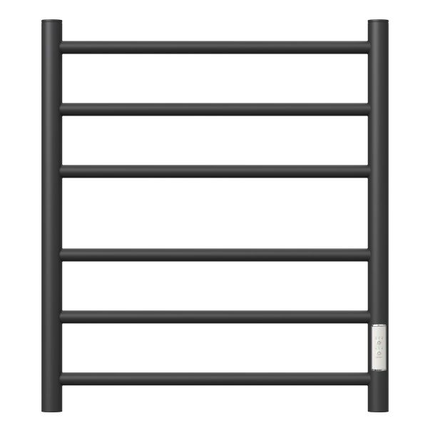 Полотенцесушитель электрический Point Аврора PN10848B 40x80 см черный