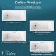 Ванна чугунная Delice Prestige DLR230601-AS 180x75 с антискользящим покрытием