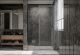 Душевая дверь Veconi Premium Trento PTD-30GR, 1400х2000, брашированный графит, стекло прозрачное