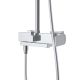 Комплект смесителей для ванной комнаты BelBagno ARDENTE-VSCM/LVM-CRM хром