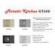 Кухонная мойка Maretti Kitchen KT600-WH, белый