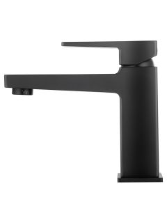 Смеситель для раковины Wonzon & Woghand Cube 2.0 WW-88018068-MB чёрный матовый