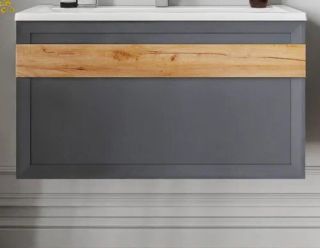 Ручка для тумбы Бриклаер Берлин 4627125416316 100 см дуб золотой