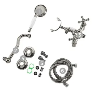 Смеситель для раковины Gappo G3289 хром