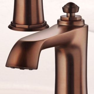 Смеситель для раковины Swedbe Terracotta Art 2503 на три отверстия бронза