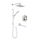Душевой комплект Swedbe Platta 5562 с термостатом хром