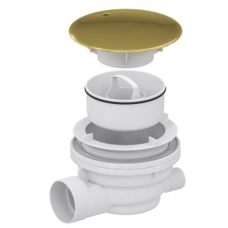 Сифон для душевого поддона RGW Velplex QYD-01 18241101-06 золото