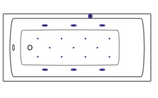 Гидромассаж Excellent RELAX SJ-RELAX-CR хром