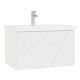 Тумба под раковину подвесная Vigo Geometry 034 70 см белый