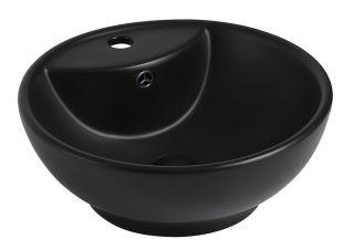 Раковина ABBER Bequem 46см чёрный матовый AC2101MB