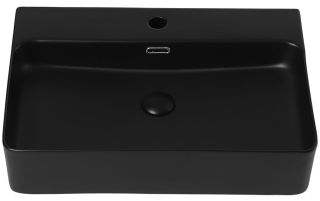 Раковина ABBER Rechteck 61см чёрный матовый AC2201MB