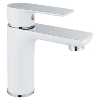 Смеситель для раковины Aquanet Arctic AF520-10CW 216775 белый/хром