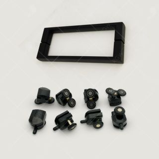 Душевой уголок RGW CL-48-1B (CL-14B + Z-060-1B) 320948140-014 140x100см чёрный