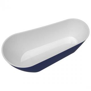 Ванна акриловая Delice Riviera DLR440103Bu 170х74 синяя матовая