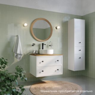 Тумба подвесная IDDIS Torr TOR70WBi95K со столешницей 70см белый матовый