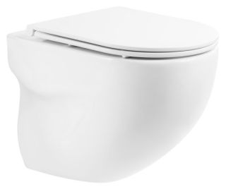 Комплект 4 в 1 BelBagno BB066CHR/BB870SC/BB002-80/BB005-PR-CHROME унитаз подвесной ONDA BB066CHR с сиденьем BB870SC система инсталляции для унитазов BB002-80 с кнопкой смыва BB005-PR-CH