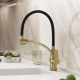 Смеситель для кухни Sancos Eri SC4001ZG полированное золото