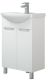 Тумба под раковину Corozo Монро 60см белый SD-00000663