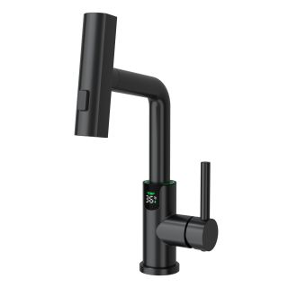 Смеситель для раковины Black&White Sky Day 3028B чёрный матовый