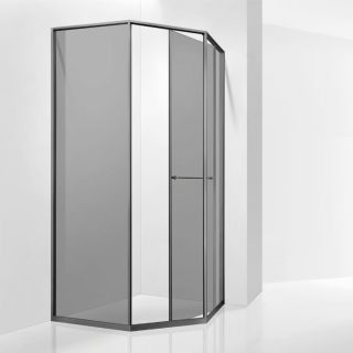 Душевой уголок RGW SV-82Gr "R" 33328299-310R 90x90 см серый