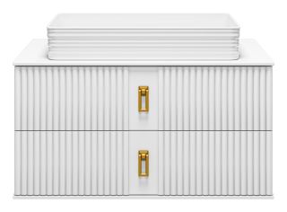 Подвесная тумба под раковину Brevita Sevilla SEV-09090-0102Я 90см белый