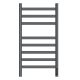 Полотенцесушитель электрический APEXTERMO Sfera SF10184GF 800x400 с крючками графит металлик