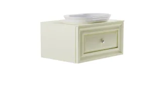 Тумба с раковиной Astra-Form Шарм 4631177714979 70 см бежевый матовый