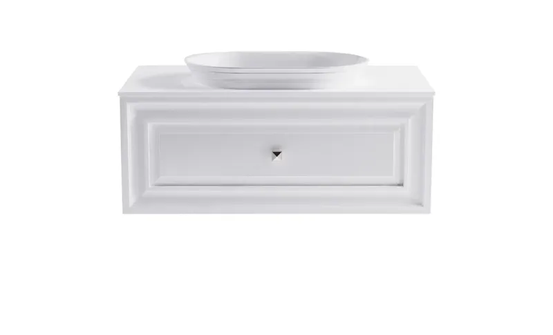 Тумба с раковиной Astra-Form Шарм 4631177715174 100 см белый матовый