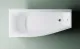 Ванна из искусственного камня Astra-Form Скат 01010014 левая 170x75 см белый глянец