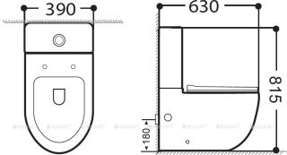Бачок для унитаза Aquanet Cetus 2.0 C2 LX-2903 243539
