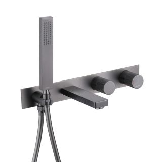 Встраиваемый смеситель для ванны ABBER Rund AF8730NG никель