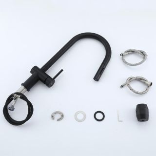 Смеситель для кухни Frap F60807-6 черный