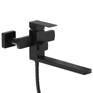 Смеситель для ванны и душа Frap F22802-6 черный