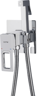 Гигиенический душ со смесителем Gappo Futura G7217-8 хром