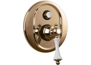 Встраиваемый однорычажный смеситель для душа с переключателем, бронза Cezares MARGOT-VDIM-02-Bi