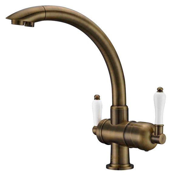 Смеситель для кухни ZORG Sanitary ZR 327 YF ANTIQUE