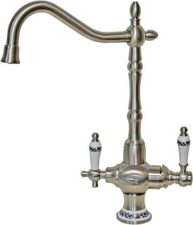 Смеситель для кухни ZORG Sanitary  ZR 336 YF-50 NICKEL