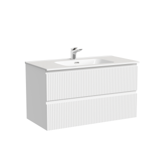 Подвесная тумба под раковину Sancos Snob R SNR90W 90 см Bianco