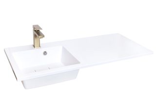 Смеситель для раковины Stella Polar Савойя S3021 однорычажный SP-00001959 матовое золото