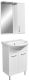 Тумба под раковину Stella Polar Фантазия 55см белый SP-00000227